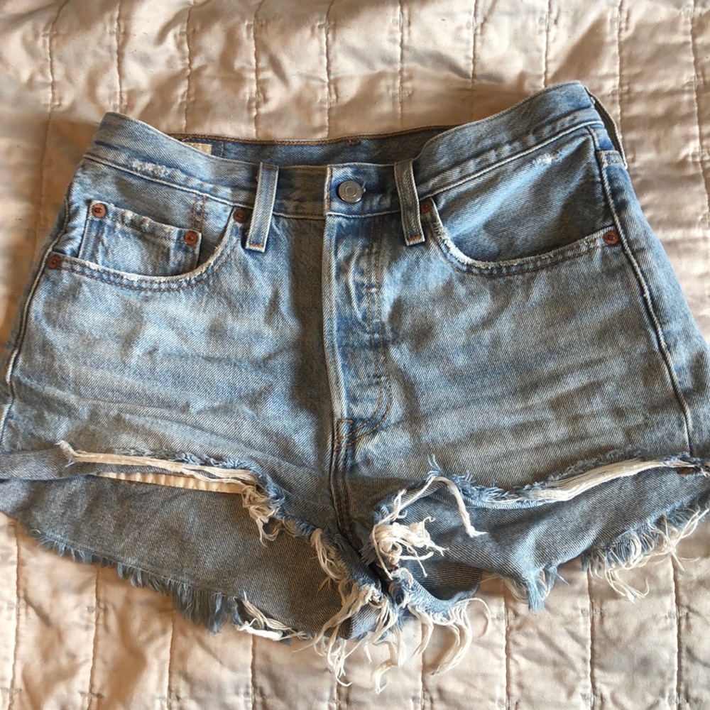 Denim Levi Shorts